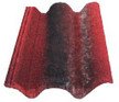 Эксклюзивная цементно-песчаная черепица «Коппо ди Греция», цвет: Красный