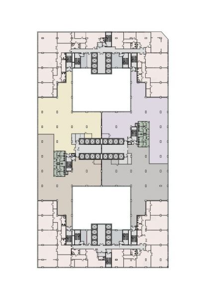 План типового этажа © SPEECH