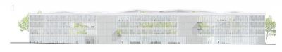 Учебный центр Политехнической школы на кампусе Париж-Сакле © Sou Fujimoto Architects, Nicolas Laisné Associés, Manal Rachdi Oxo Architectes