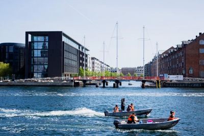Мост Cirkelboen в Копенгагене