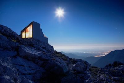 Уникальный проект домика в альпах