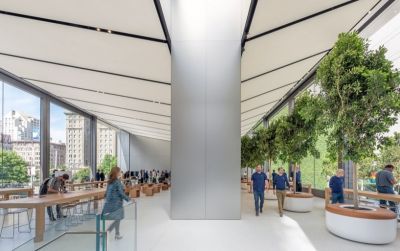 Магазин Apple от Foster + Partners в Сан-Франциско