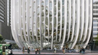 По проекту Захи Хадид будет построен небоскреб в форме «многоярусной вазы»