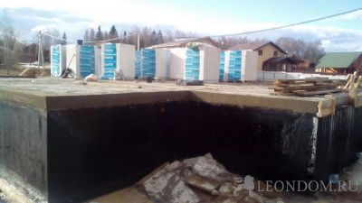 Строительство дома из газобетона в Андрейково